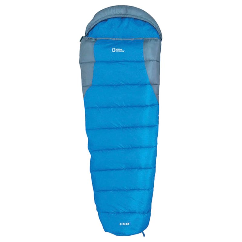 Bolsa para dormir Nat Geo Stream, -13° C hasta +6° C, azul con gris