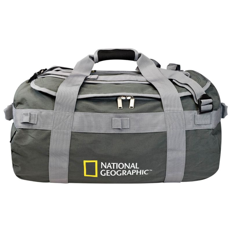 Bolso Travel Duffle 80 L, impermeable, gris 