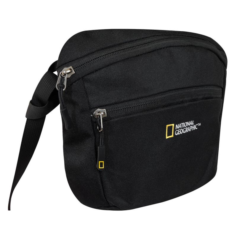 Bolsa plana GREAT BEAR, semi-impermeable, negro