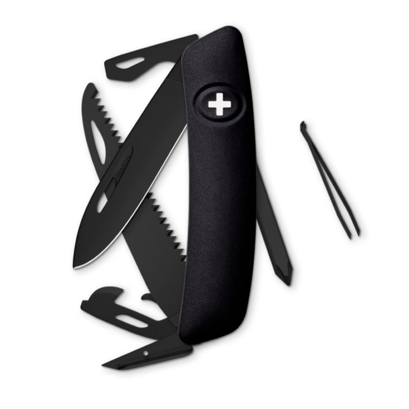 Navaja ALLBLACK Standard D06, 12 funciones, negro