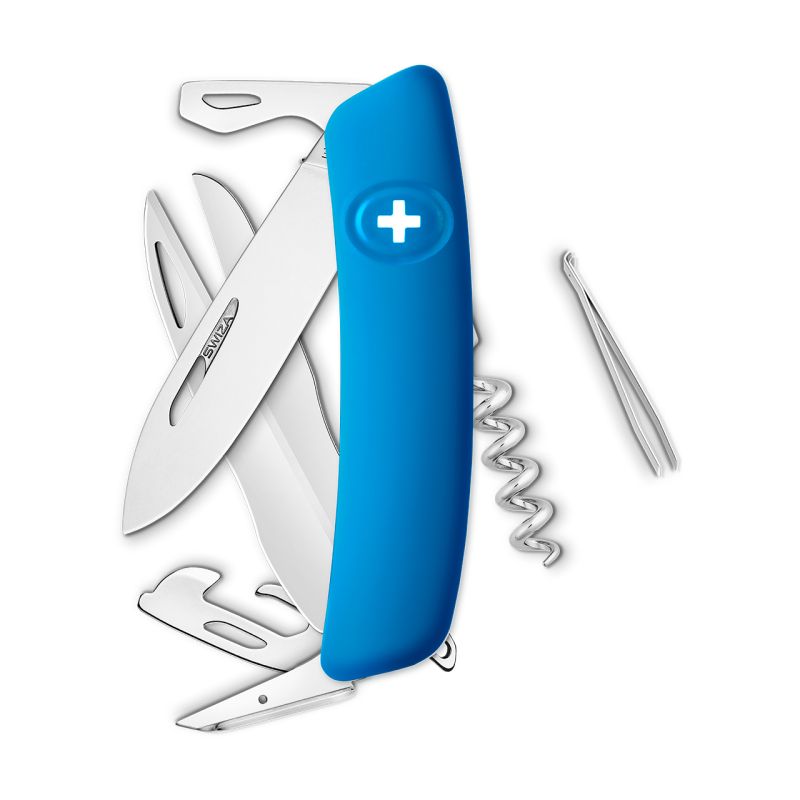 Navaja POLISHED Standard D07, 13 funciones, azul