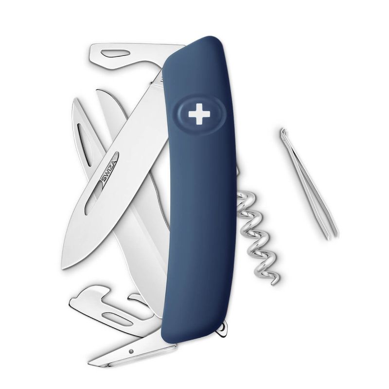 Navaja POLISHED Standard D07, 13 funciones, azul oscuro