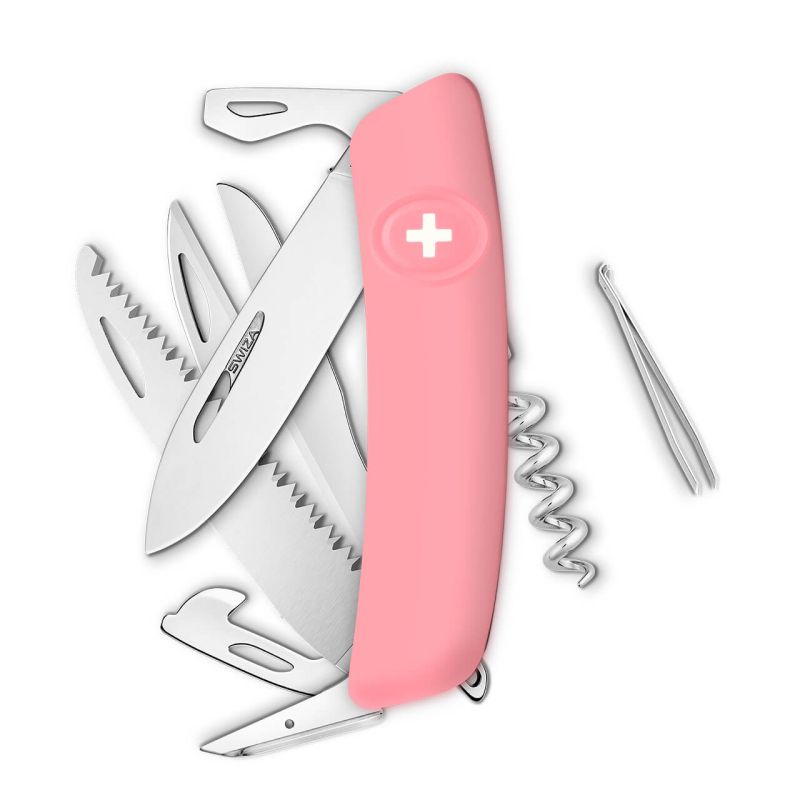 Navaja POLISHED Standard D09, 14 funciones, rosa