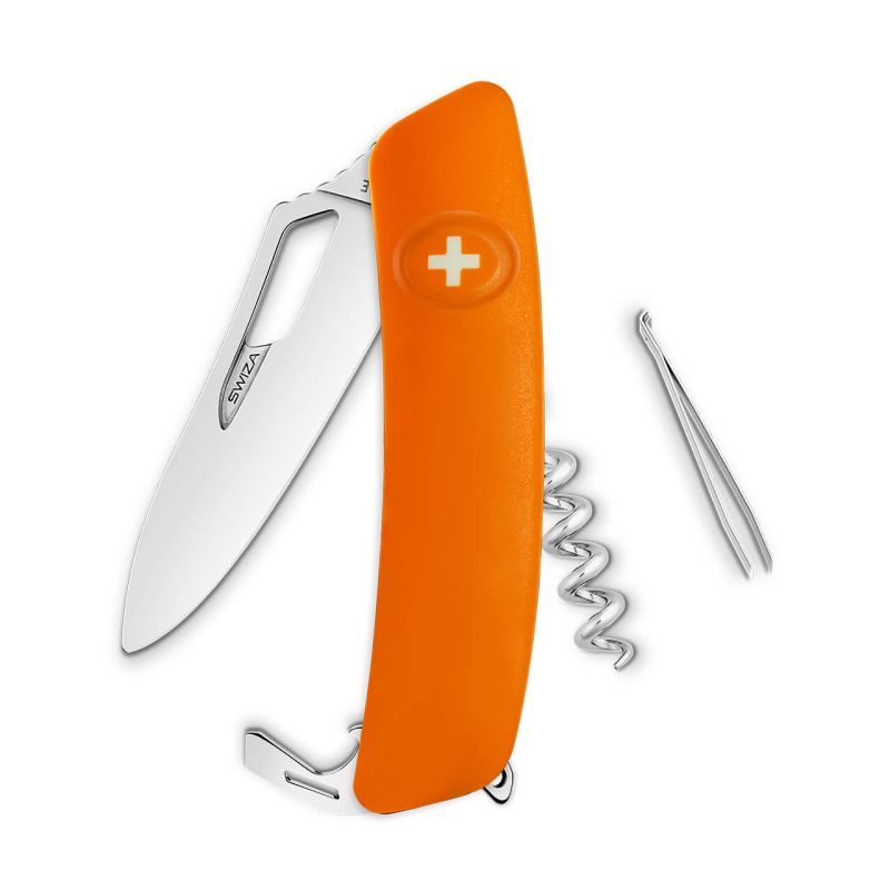 Navaja POLISHED Single Hand Winemaker SH01 R-WM, 7 funciones, naranja