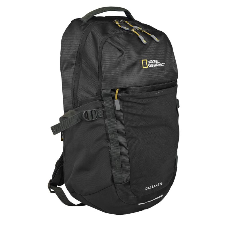 Mochila para montaña DAL LAKE 26 L, semi-impermeable, negro