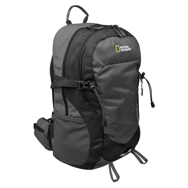 Mochila para montaña CROSS RIVER 30 L, semi-impermeable, gris