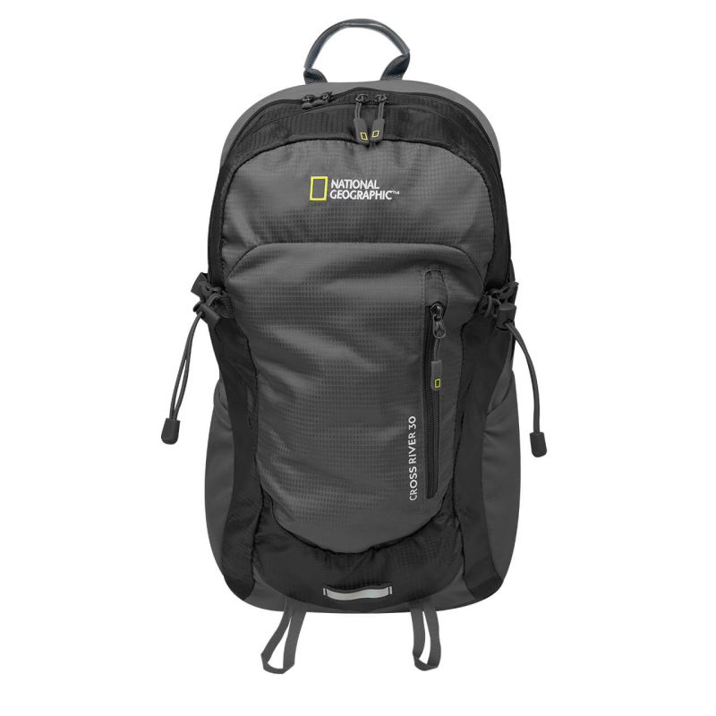 Mochila para montaña CROSS RIVER 30 L, semi-impermeable, gris