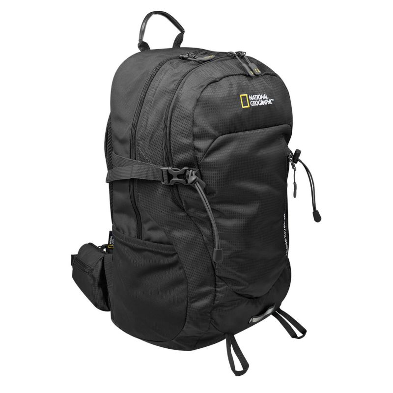 Mochila para montaña CROSS RIVER 30 L, semi-impermeable, negro