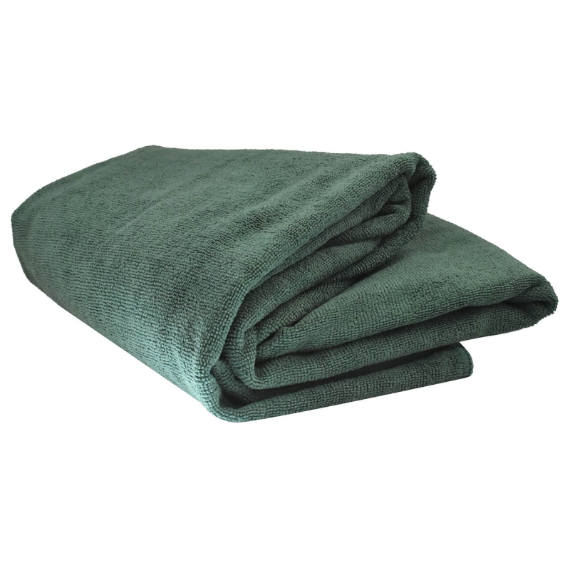 Toalla deportiva de microfibra Nat Geo, verde